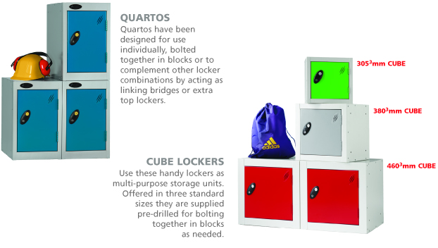 Quarto Lockers, Cube Lockers